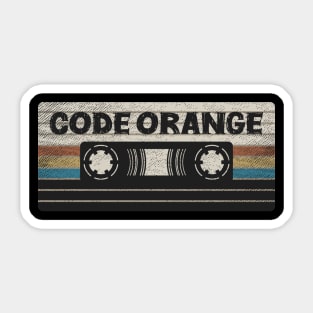 Code Orange Mix Tape Sticker